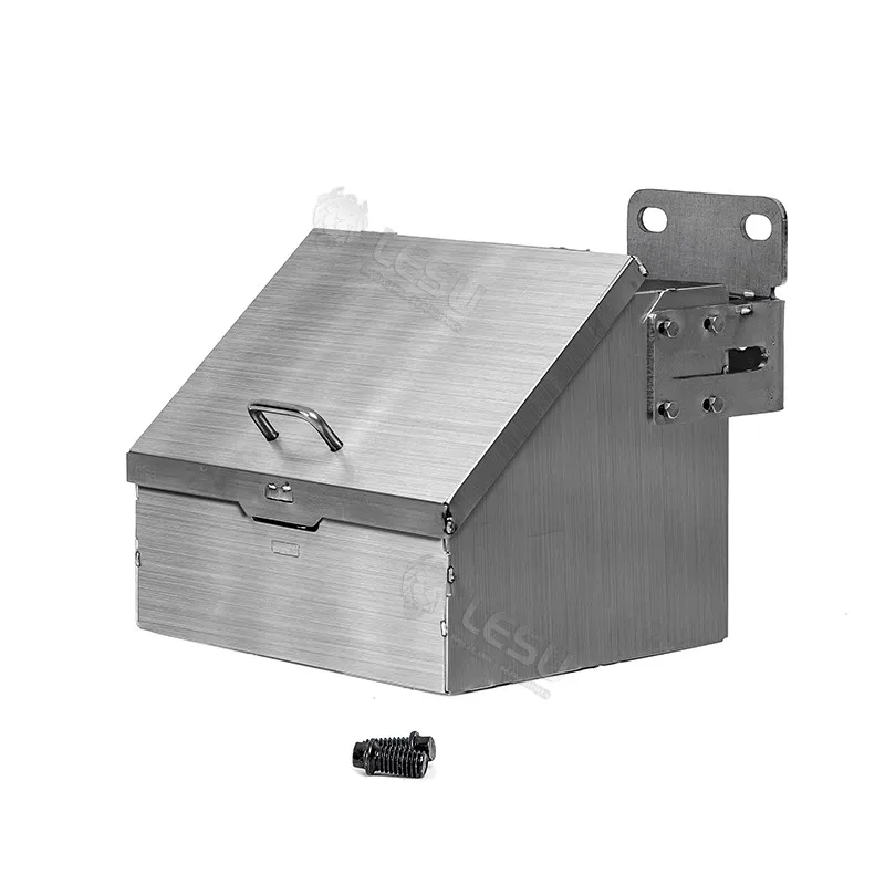 1/14 RC jouet camion boîte à outils en métal conteneur cadre garniture LESU G-6184-B pour Tamiya Rc 1/14 tracteur camion série pièces accessoires