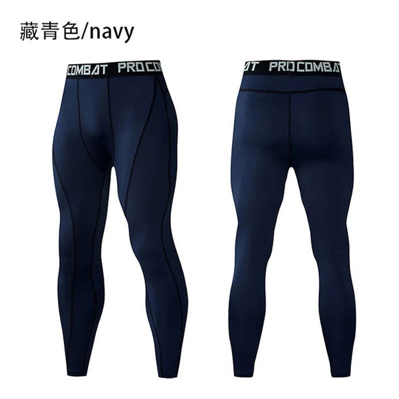 

Hot selling fitness men's tight pants, running pants, sports tight pants, push ups, sports men's fitness running casual pants