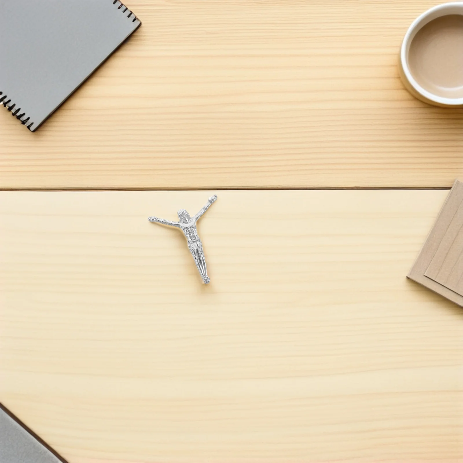 

10Pcs Jesus Cross Pendant Metal Crucifix Charm Religious Jewelry DIY Craft Supplies Christian Decorations Crucifix Charm