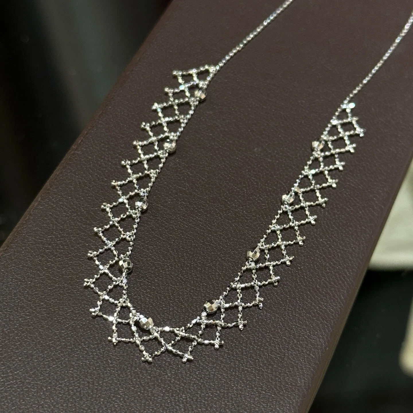 

100% стерлинговое серебро 925 пробы, свадебное ожерелье, звездное небо, ожерелья с кисточками для женщин, ювелирные украшения для свадебной вечеринки