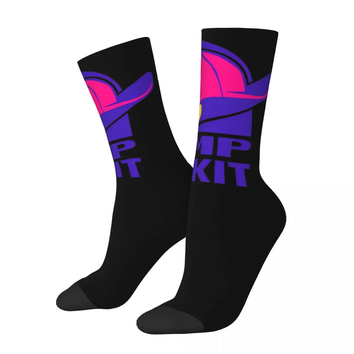 Amazing Of Limp Bizkit Stockings Design Retro Socks Autumn Non Slip Socks Unisex Men Cycling Soft Socks