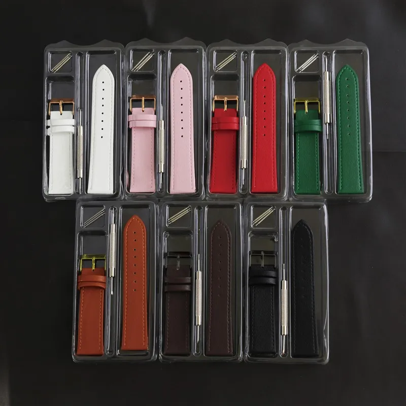 *Super wear resistant*  watch strap 8mm 10mm 12mm 14mm 16mm 18mm 20mm 22mm 24mm genuine leather watch band