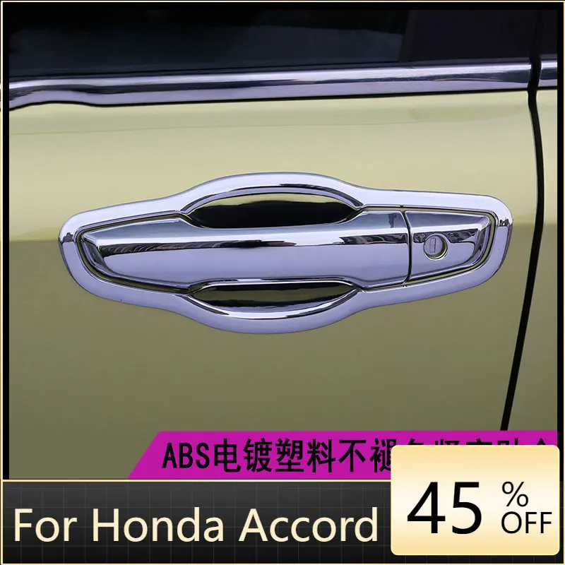 

For Honda Accord Car Door Handle Sticker Exterior Handle Automotive Accessories Exterior Parts High-quality ABS Chrome 2018-2022