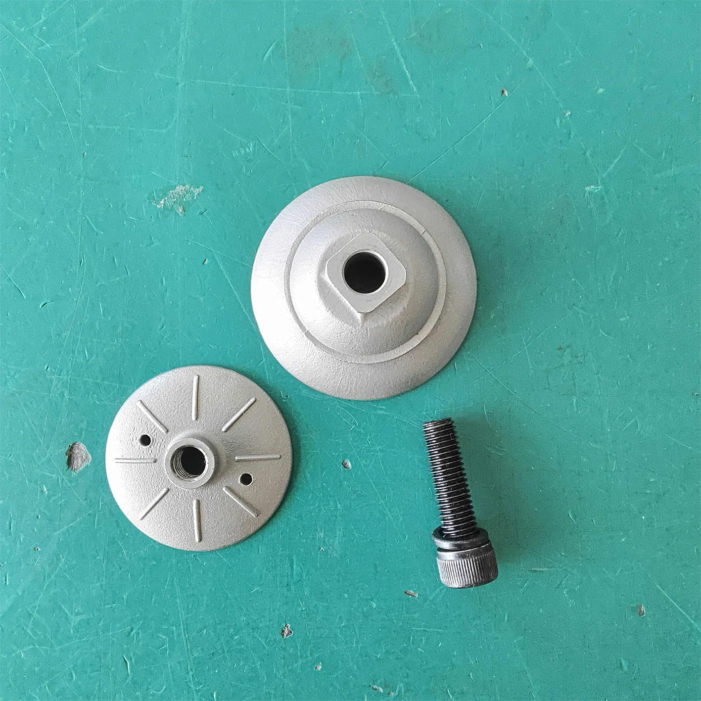 Plate cavity lower leg square pyramid connecting plate prosthetic accessory adapter plate stable connection cast stainless steel