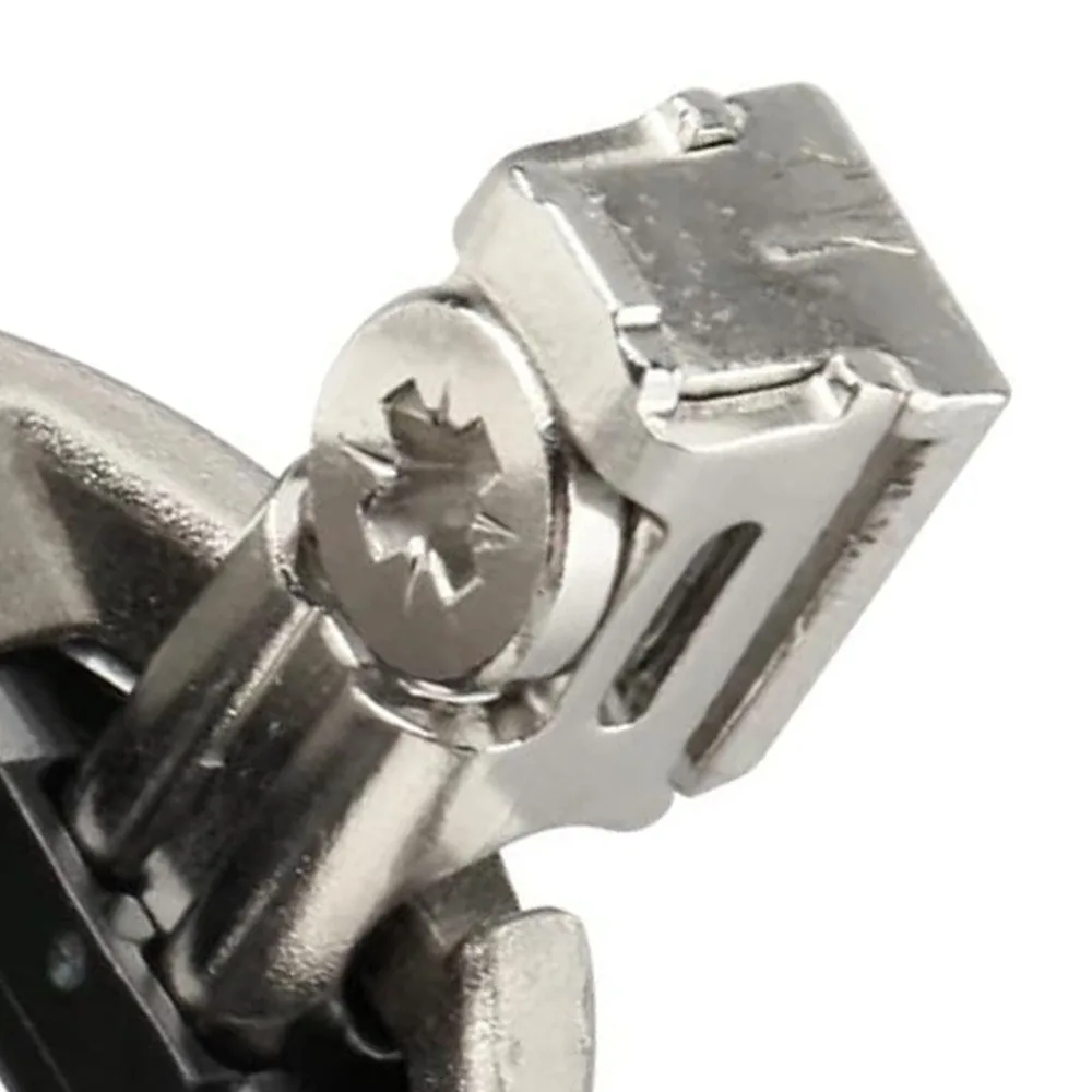 Compact 110 Degree Cabinet Door Hinges Stainless Steel Screw-in Self-Closing Hinges Cupboard Door Hinges Home Use