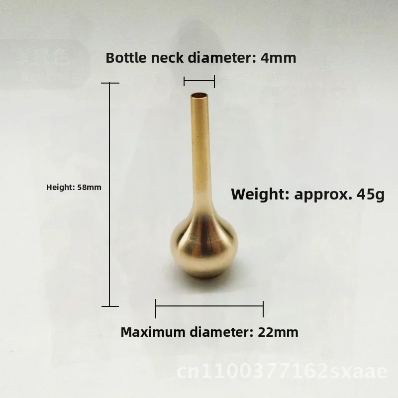 

Мини-латунная ваза, маленькая настольная цветочная композиция, креативный современный минималистичный декор, аксессуар, антикварная отделка, украшение для гостиной
