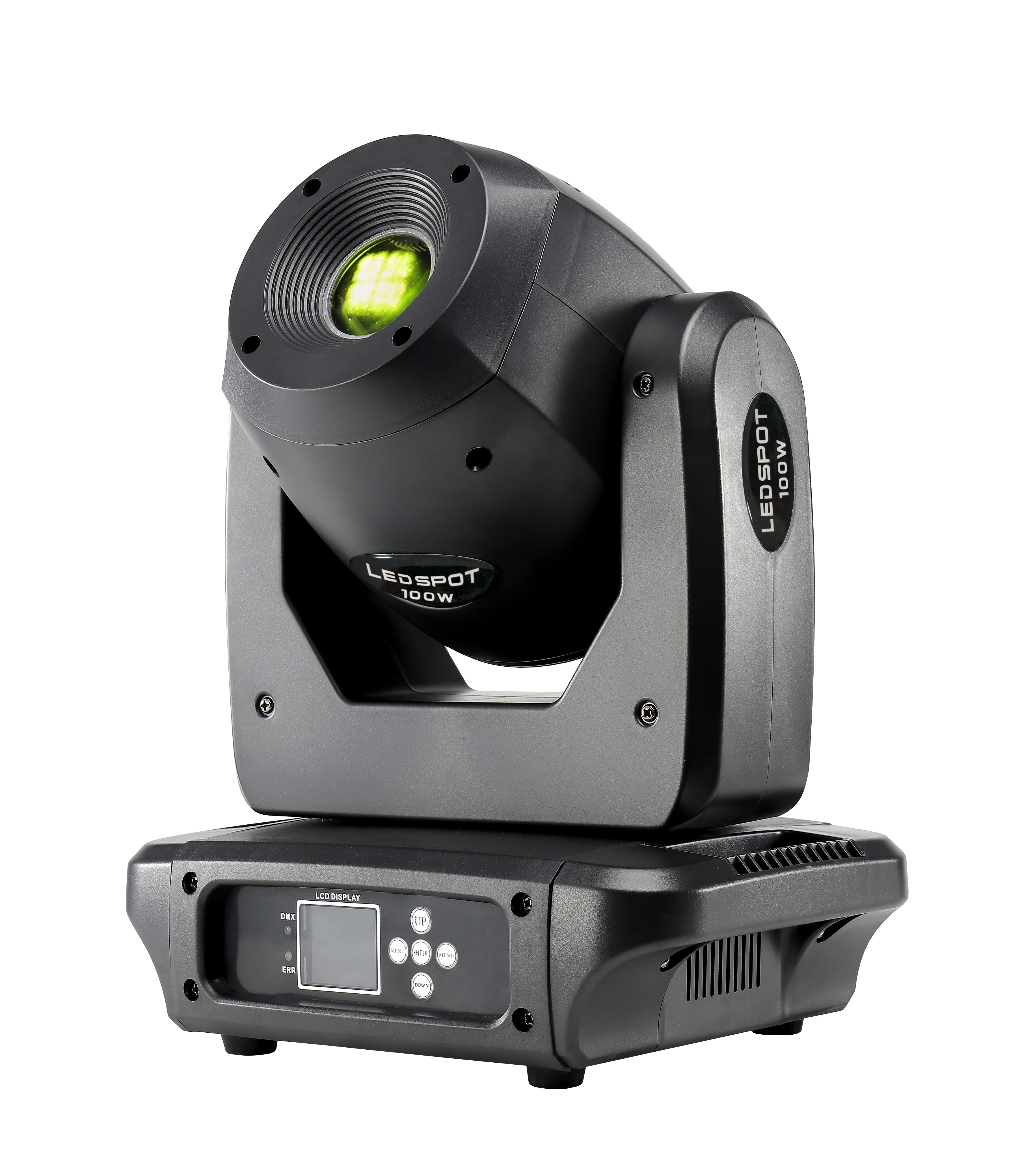 DMX 100W LED Spot with focus Moving Head Light With 8-Face Prism For DJ Stage Party Bar Lighting