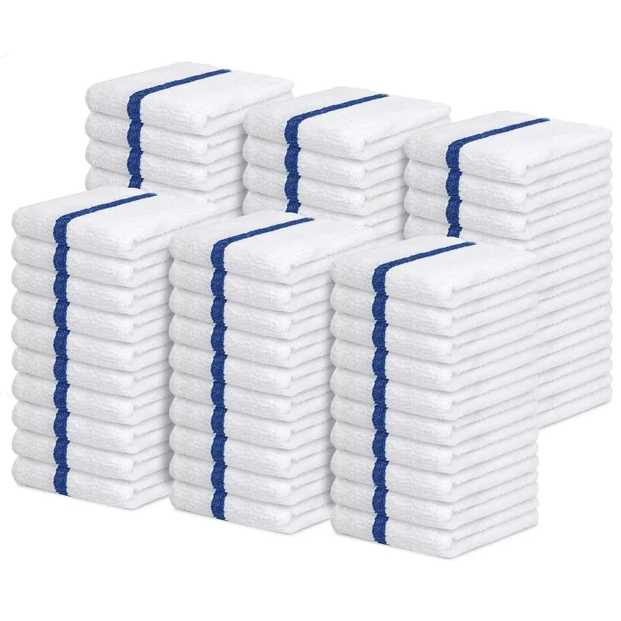

Terry Bar Mop Towels Value Pack of 60 Size 16x19 Absorbent and Durable, Multipurpose Cleaning Rags, Cotton Cleaning Cloths, Terr