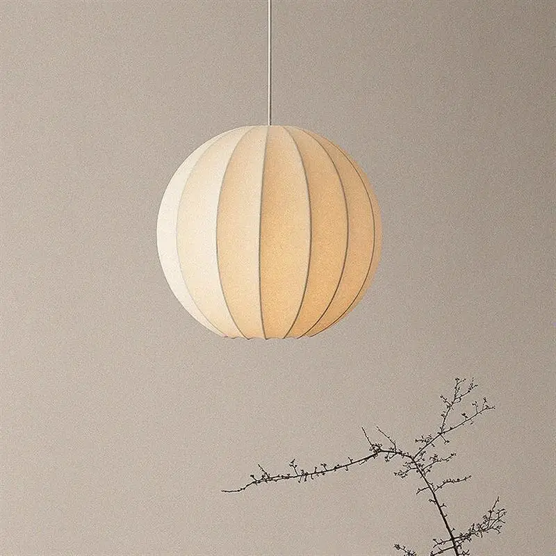Japanese Wabi Sabi Mid-Century Pendant Light - Retro Designer Lamp for Dining Room Bedroom Study Room Tea Room Bar