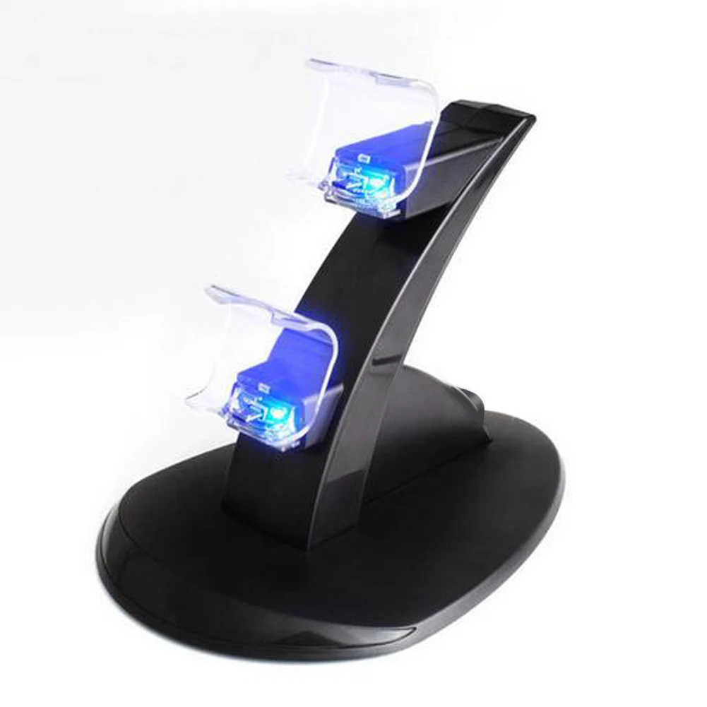 For Dual Controller Charging Dock Charging Station Controller Charger Station for PlayStation 4 Controller Charger
