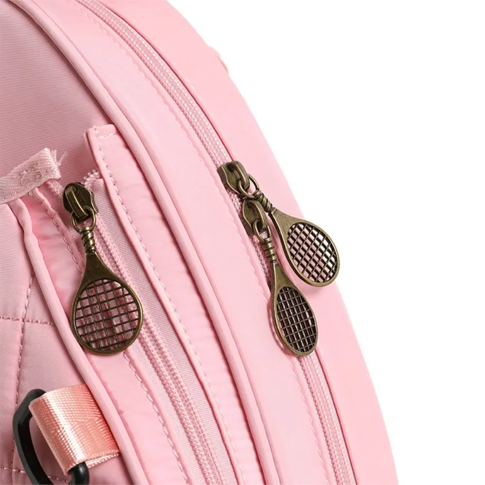 Large Capacity Tennis Rackets Sling Bag Quilted Waterproof Pickleball Paddle Backpack Lightweight Badminton Racket Crossbody Bag