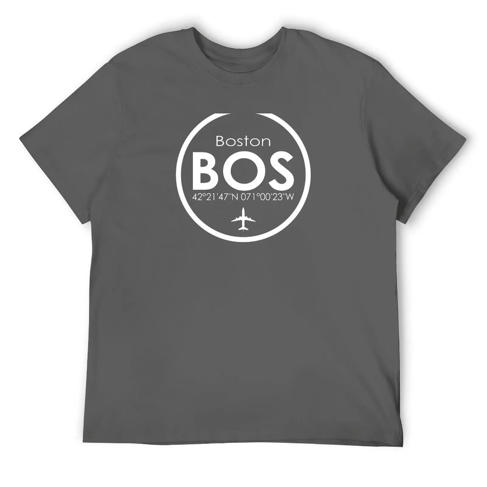 

BOS, Boston Logan International Airport T-Shirt graphic tee shirt new gifts and t-shirts mens shirts graphic tee