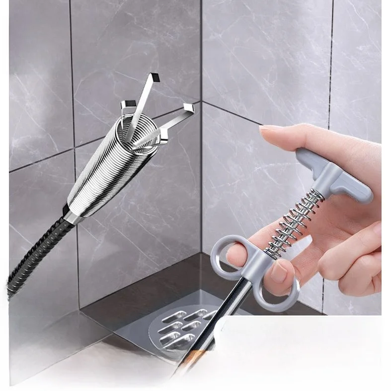 

Kitchen Bathroom Toilet Drain Unblocker Tool Household Sewer Pipe Cleaning Device Toilet Flushing Special Purpose Tool