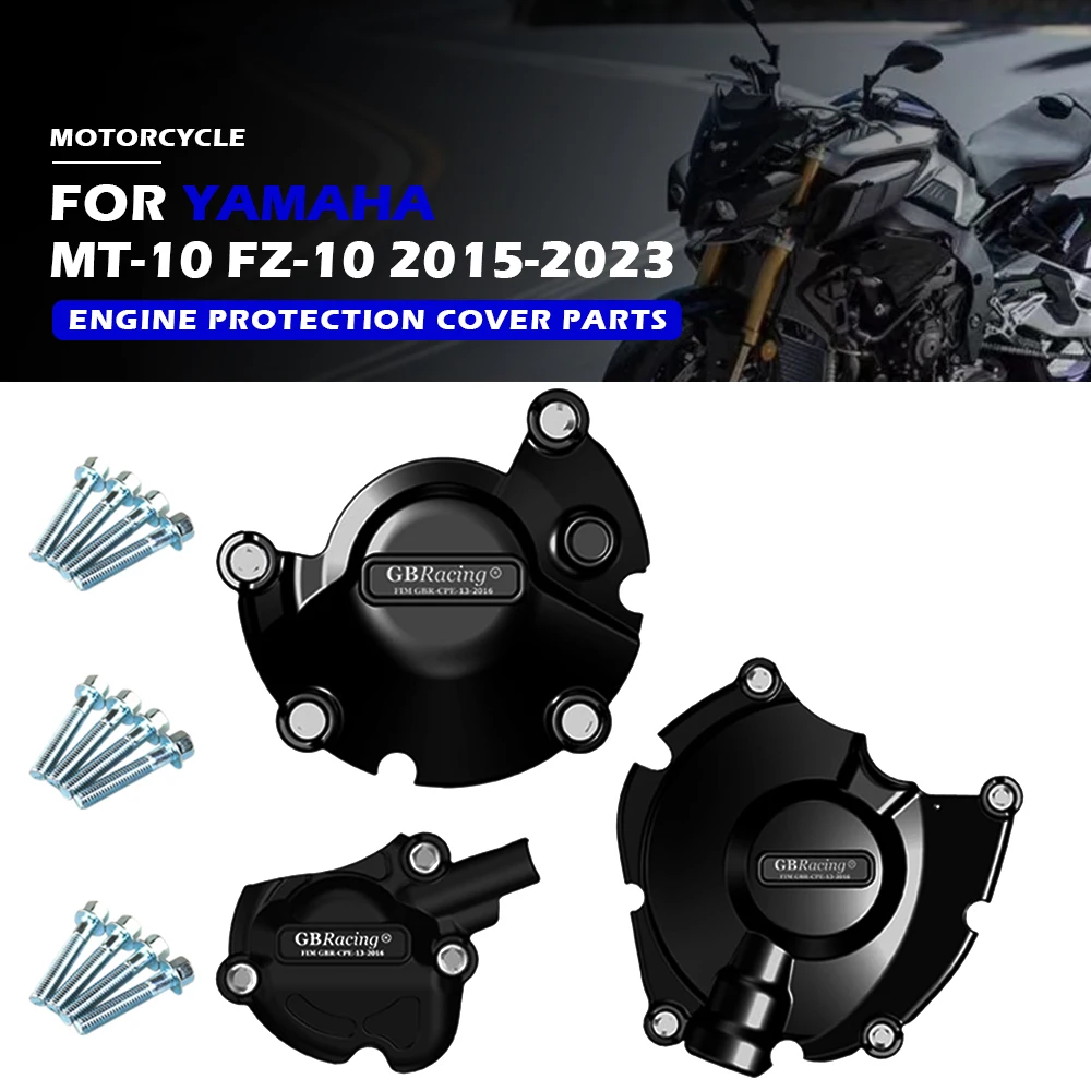 

Motorcycle Engine Cover Protection For YAMAHA MT10 2015-2017 2018 2019 2020 2021 2022 2023 2024 GB Racing Protector Accessories