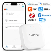 Tuya Smart Life-puerta multimodo para automatización del hogar, Hub ZigBee, puente WiFi, Bluetooth, malla, Control por voz para Alexa y Google