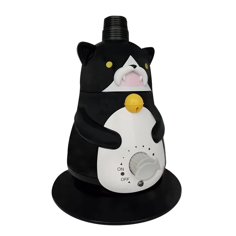 Black Cat Cute Mini Small Desktop Portable Air Humidifier Suitable for Home Travel Office