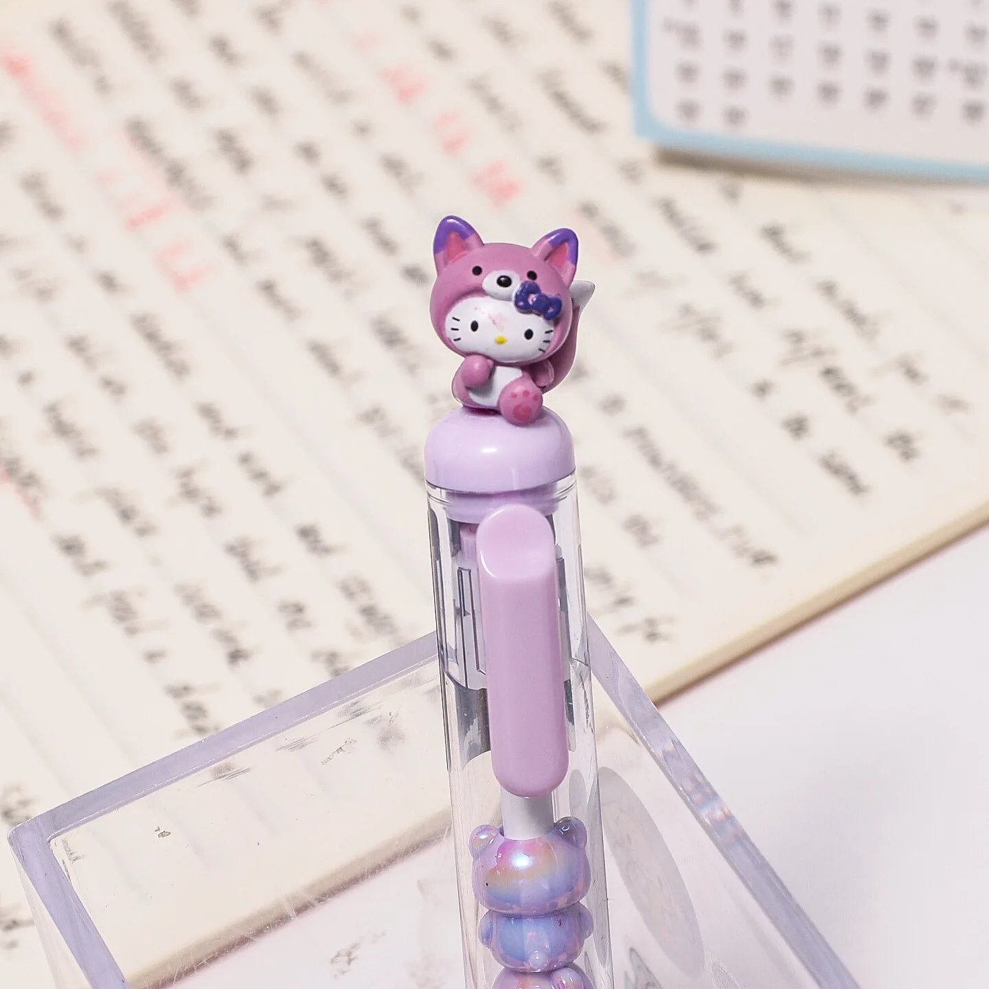 Caneta neutra - Estilo desenho animado, multi-fio, fofa para estudantes. Caneta neutra especializada para crianças.