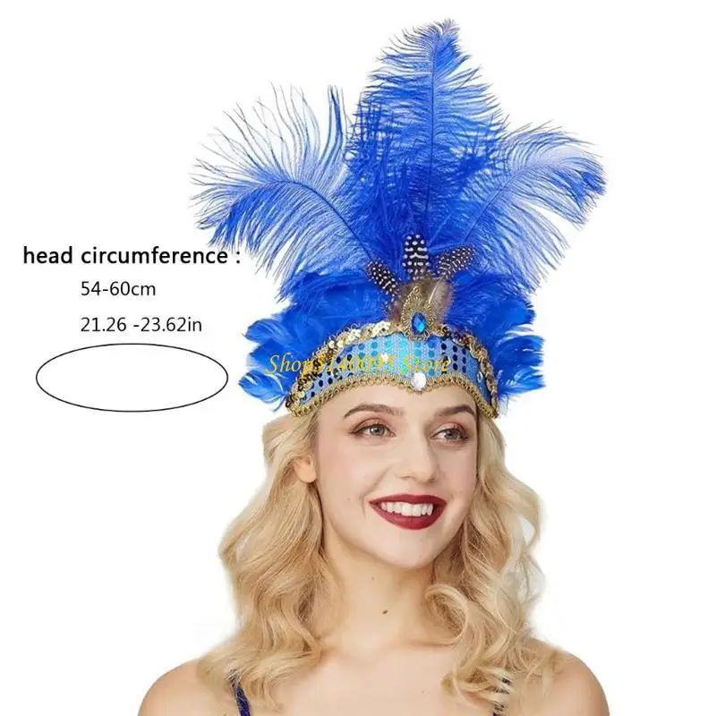 DXAE Fashion Personality Headwear Women Headbands Delicate Handmade Headpiece for Halloween Masquerades Party