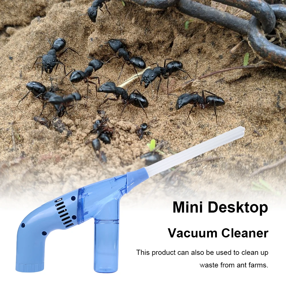 Electric Mini Vacuum Cleaner Portable Handheld Vacuum Cleaner Multifunctional Powered by Battery Ant Nest Anthill Accessories