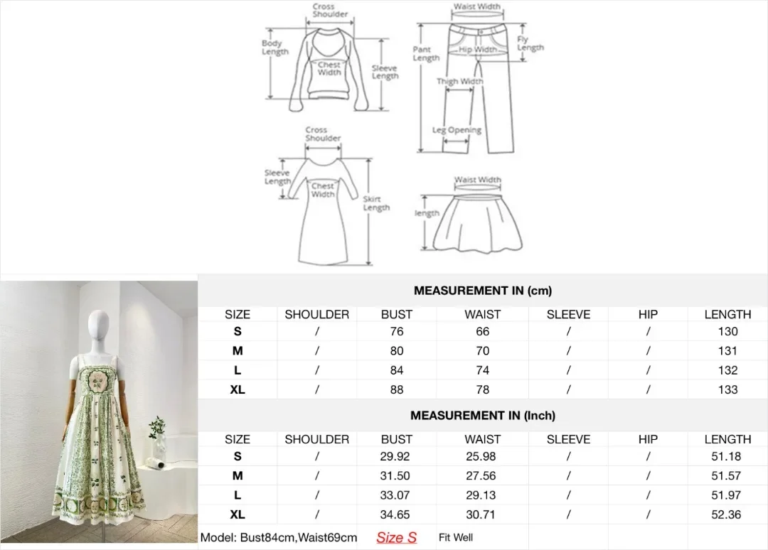 2025 Nuevo vestido midi plisado sin mangas con estampado de rosas verdes y flores delicadas