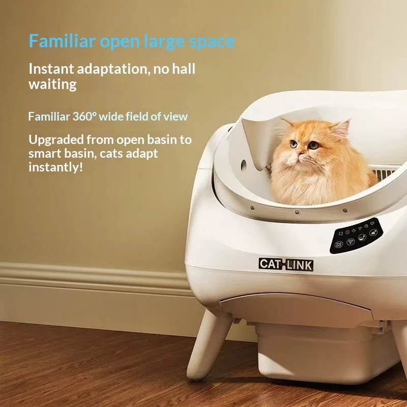 Bandeja automática autolimpiante para gatos extra grande antiolor - imagen 2