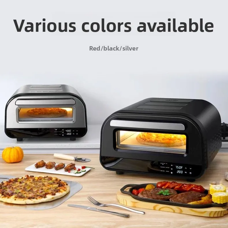 450°C Multifunctional Home Pizza Oven Outdoor Commercial 12 Inch Pizza Machine Baking Oven