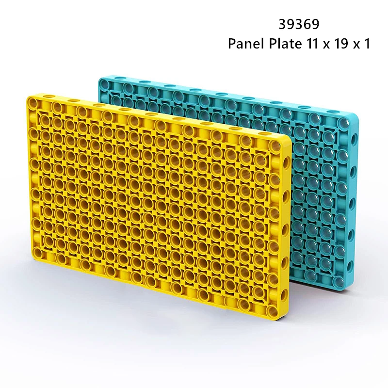 Rainbow Pig MOC SPIKE 39369  High-Tech Panel Plate 11 x 19 x 1 Brick 39790 Collection Bulk Modular Toy For Technical DIY Toys