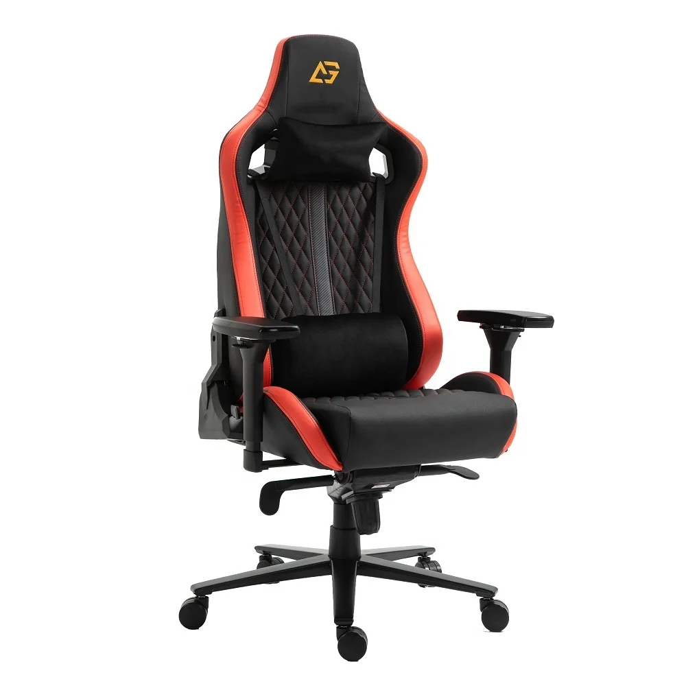 Free Sample silla Gamer Ergonomic Leather Swivel Recliner Leg Rest 4D Armrest Office Game E-sport Computer Racing Gaming Chair