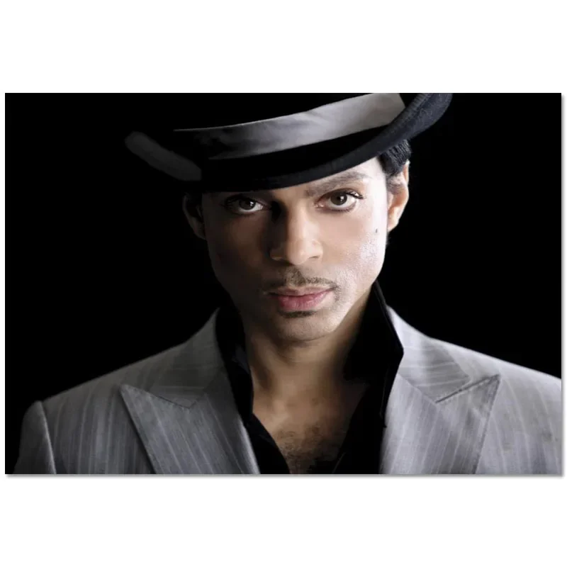 Pósteres del Príncipe cantante famoso, cuadro decorativo artístico de pared, decoración moderna para la habitación del hogar, pintura en lienzo de calidad, más tamaño personalizable