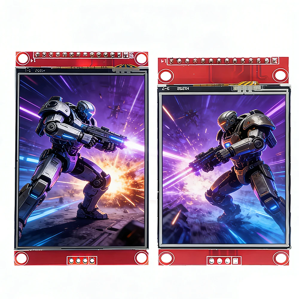 Écran tactile LCD SPI TFT 2.4/2.8 pouces, Module d'affichage ILI9341 240x320 pour Arduino Raspberry Pi, avec PCB et stylo tactile