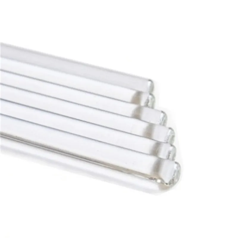 10pcs LOT10 6x150mm Lab Glass Stirring Rods Borosilicate High Resistant Stirrer