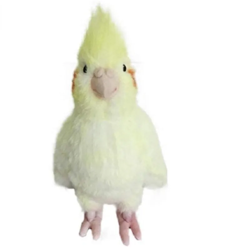 schattige pluche papegaai speelgoed mooie hoogwaardige simulatie papegaai vogel pop cadeau ongeveer 20 cm