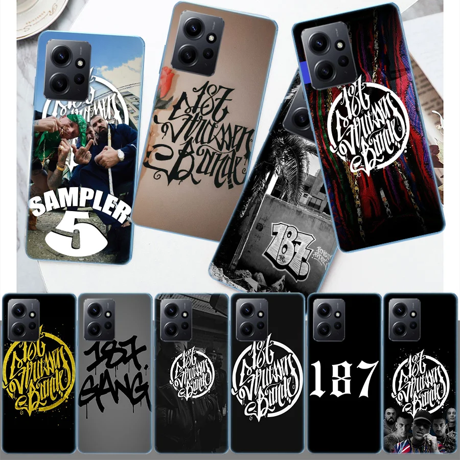 187 Strassenbande Cover Case For Xiaomi Redmi Note 12S 12 11 Pro Plus 11T 11S 10 5G 10S 9 9T 9S 8 8T 7 5A Pro TPU Phone Clear Lu