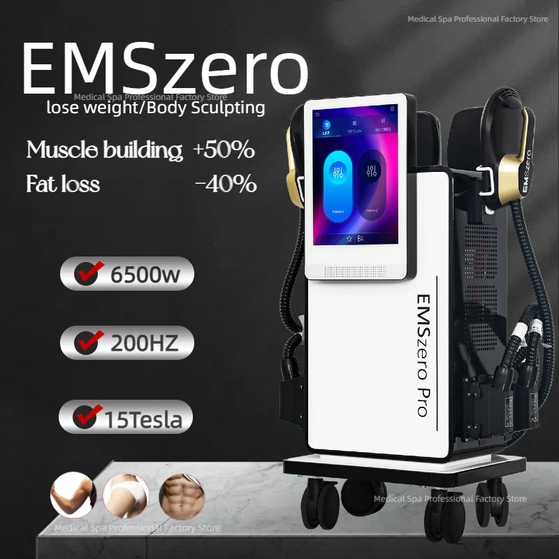 

Professional EMSzero NEO RF Ultra PRO 6500W Machine EMS Body Sculpting Machine EMS ZERO Muscle Stimulation Slimming