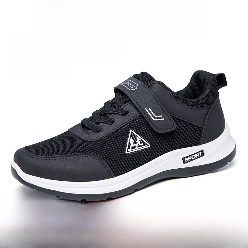 Spring 2026 New Style Unisex Breathable Comfortable Soft Bottom Sports Shoes Casual Anti-slip Walking Shoes for Middle-Aged A...