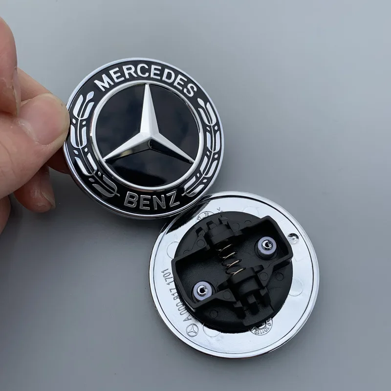 Mercedes Benz Flat Hood Bonnet Logo Emblem Badge accessori per automobili G350 G500 G55 G63 G65 Star