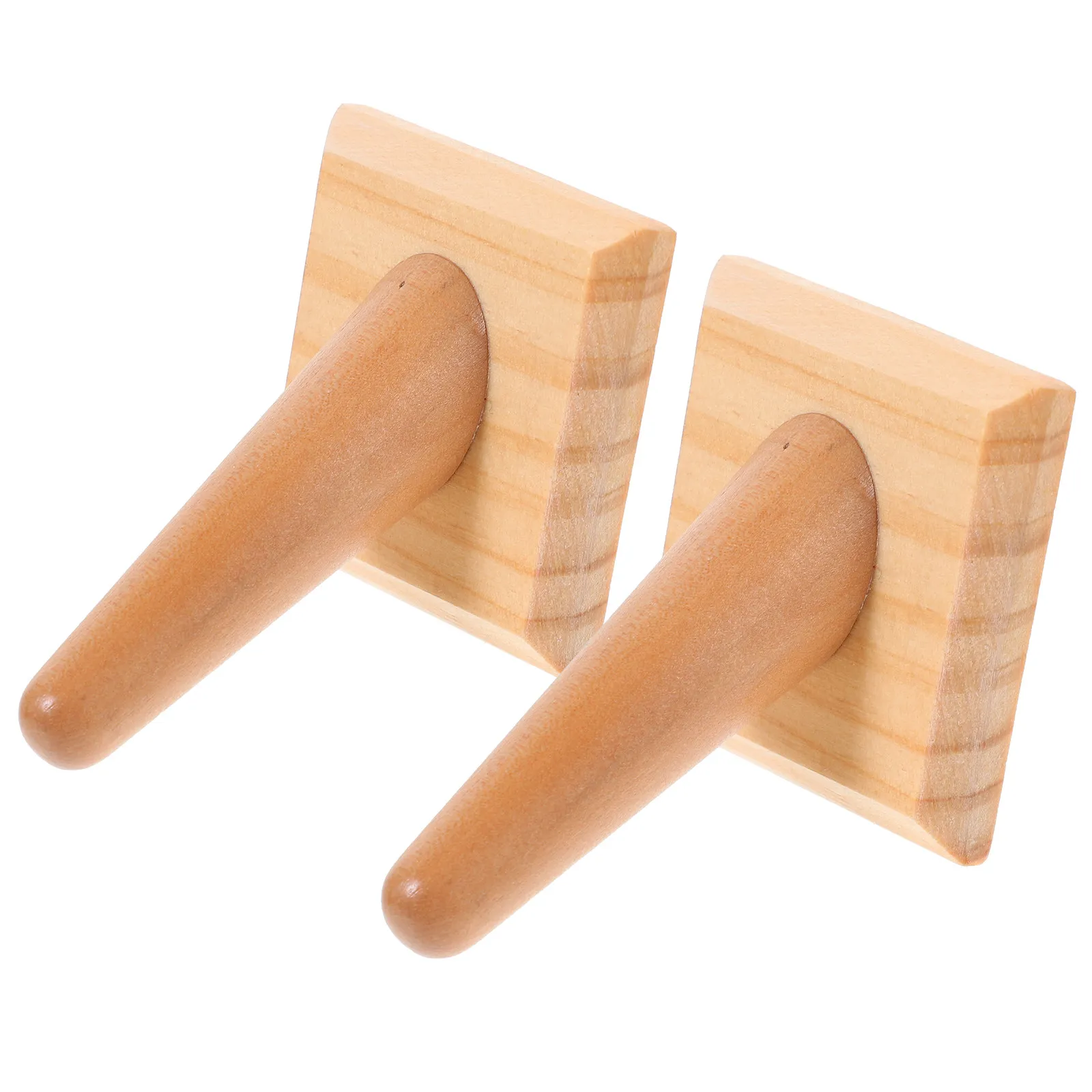 

Набор из 2 деревянных подставок-колонн для демонстрации колец, органайзер для ювелирных изделий, подставка для колец для прилавка магазина и дома