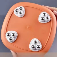 Furniture Wheel Self Adhesive Silent Casters Stainless Steel Roller 360° Rotating Pulley Cabinet Universal Wheels