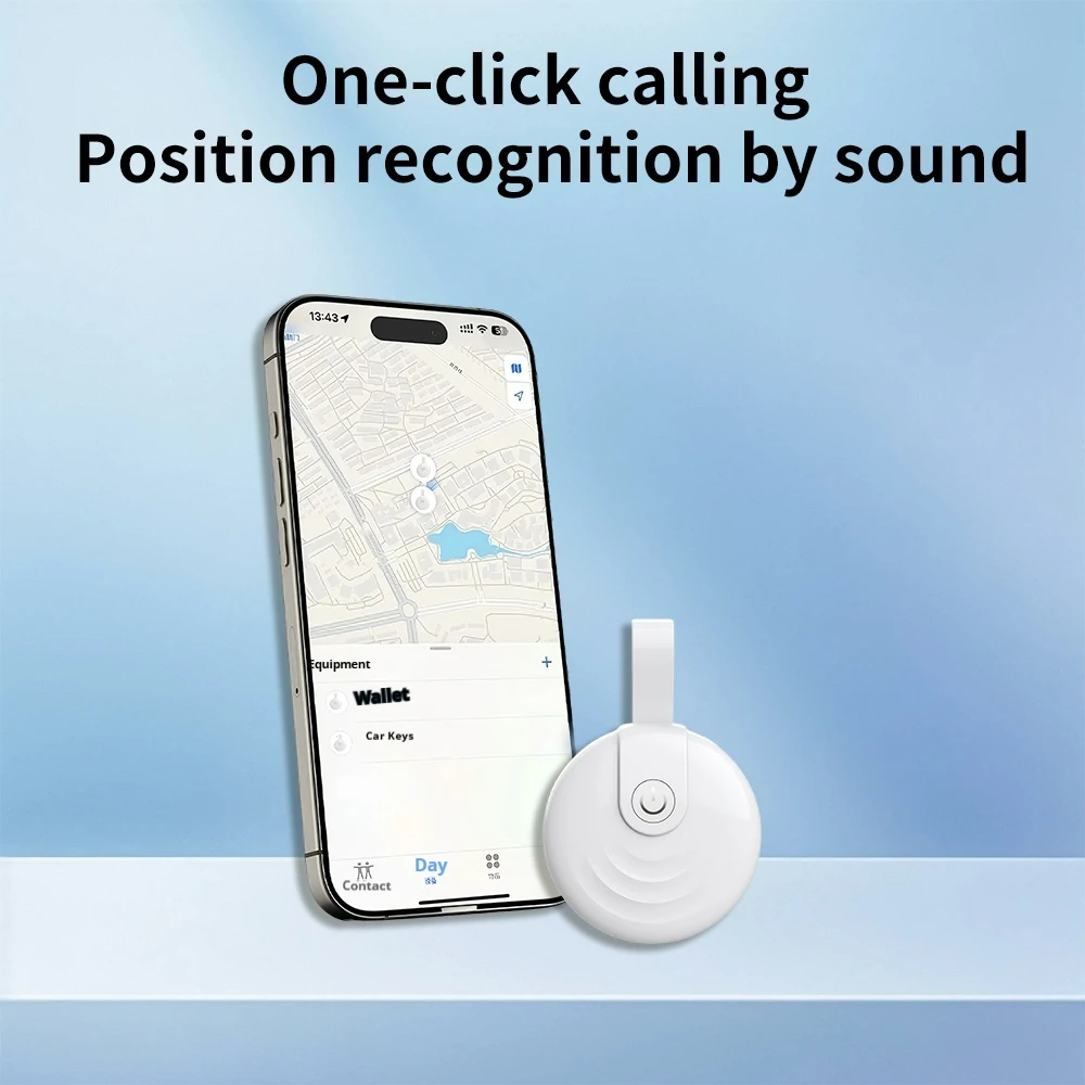 

Find My Compatible Gps Tracker, Airtag Alternative, Accurate Tracking for Keys, Luggage, Pets, Anti-Loss, Long Battery Life, Replaceable Battery