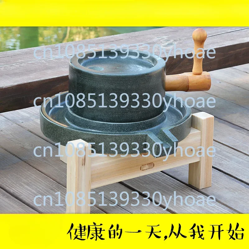 Grinding Plate Soybean Milk Machine Bluestone Small Stonemill 25*40 M Wheat Noodles Rice Noodle Maker