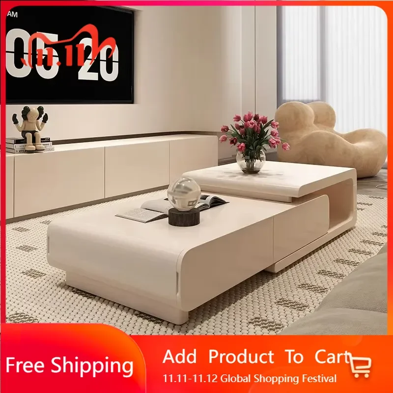 

Lazy Luxury Coffee Tables Glamour Coffee Tables Desk Design Table Basse Pour Salon Mid Century Mesa Auxiliar Unique Furniture