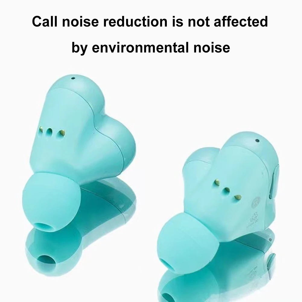 Wireless Earphones Music Headphones In Ear Bluetooth-compatible Noice Cancelling for Student Girl Women