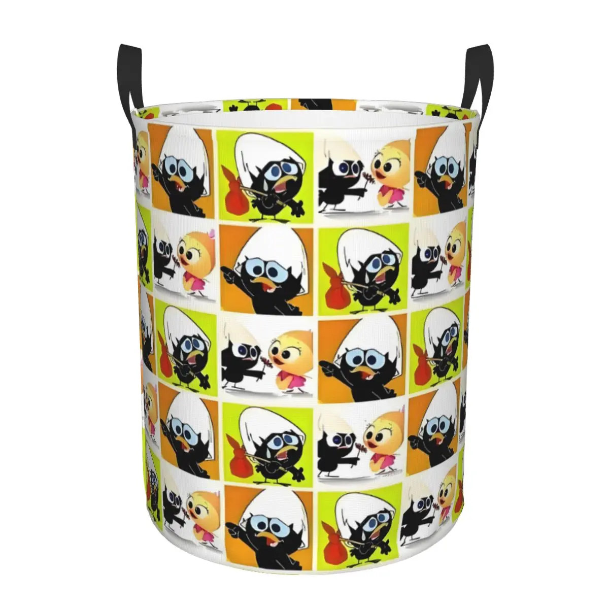 Italy TV Cartoon C-Calimeros Laundry Basket Collapsible Manga Anime Toy Clothes Hamper Storage Bin for Kids Nursery