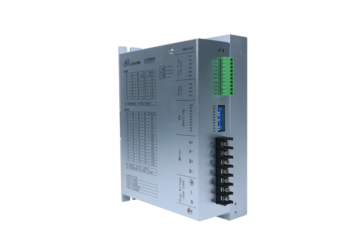 LC2280D  AC110V～280V 7A 2 phase Nema42 Hybrid Motor Driver Open Loop Stepper  Controller