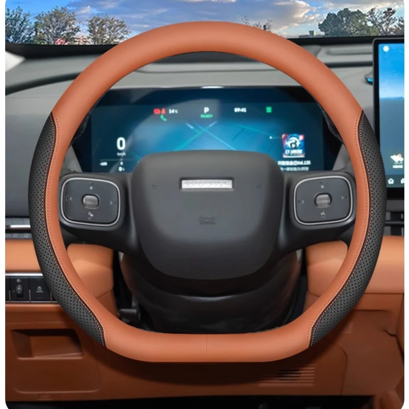 

Steering wheel cover interior modification ultra-thin For Haval Jolion MAX 2025 car handle cover