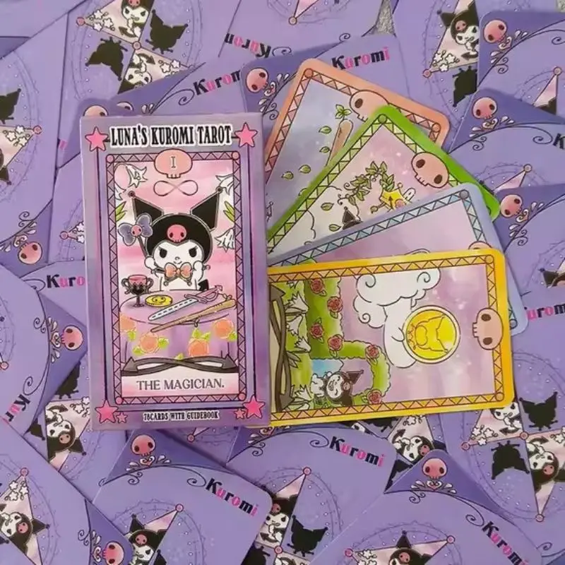 

Карты Таро Sanrio: Куроми, Май Мелоди. Аниме-карты, милые игральные карты, карты для солитера. Тайная библиотека природы. Детские.