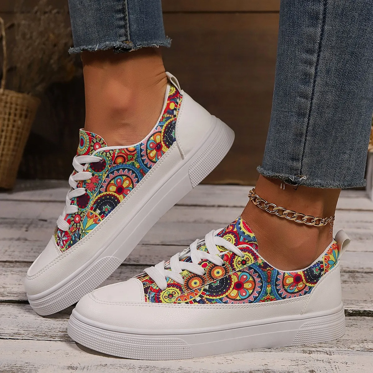 Luxury Women Casual Designer Canvas Shoes Comfy Walking Flats Sneakers Sports Shoes Female High Quality Chaussures Femme Shoe image 6