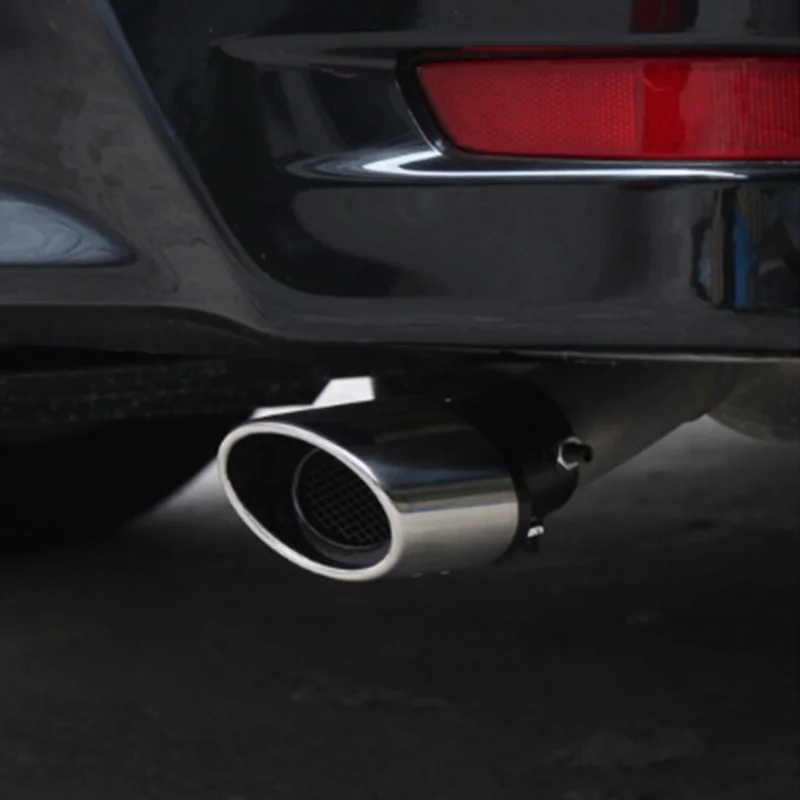 Universal Car Exhaust Pipe Muffler Tail Pipe Car Accessories For Jaguar XF XFL XE XJ XJL F-Pace F pace fpace X761 XJ6 XKR XK8