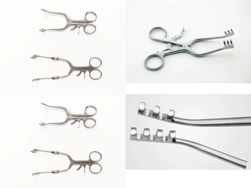 Medical ENT Ear Plester Self-Retaining Retractors for Otoscope Examination and Ear Canal Procedures for Human Use