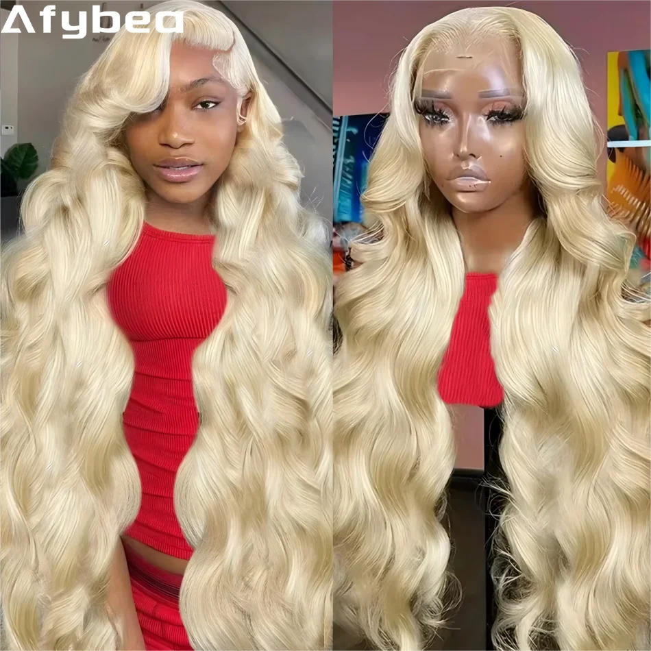 

Натуральные парики из человеческих волос Body Wave, HD-парик с фронтальной шнуровкой 13x6, блонд 613, 40 дюймов, цветной парик с фронтальной шнуровкой, плотность 250, бразильские парики Original